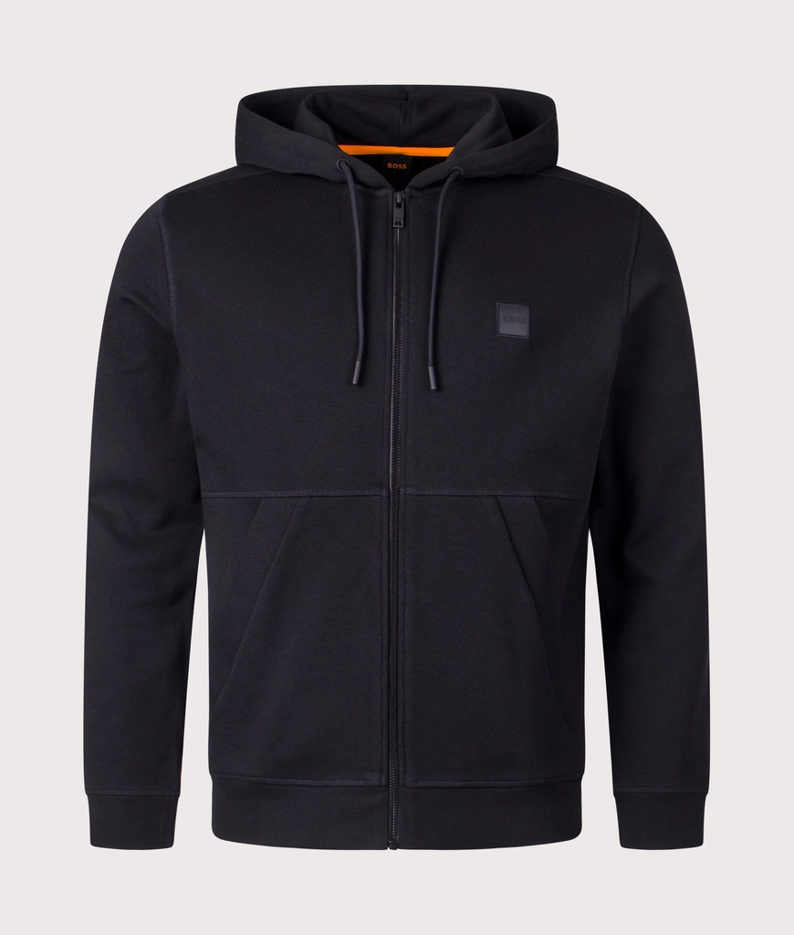 Hugo Boss Mens Zip Through Zetalky Hoodie